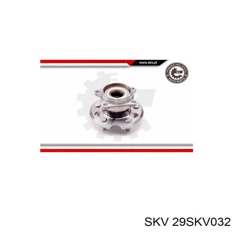 Ступица заднего колеса SKV 29SKV032