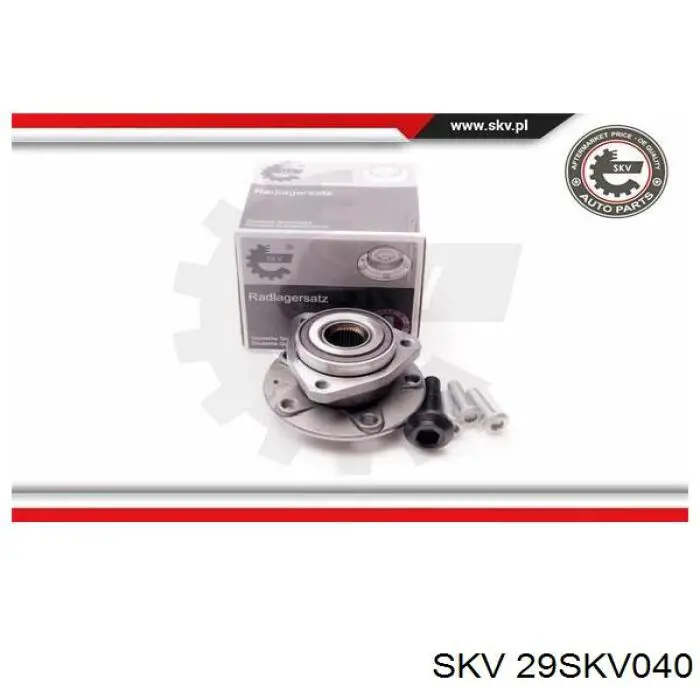 Ступица передняя SKV 29SKV040