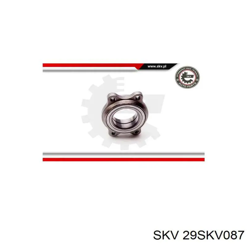 Комплект подшипника ступицы колеса SKV 29SKV087 цена, от 26.92 USD