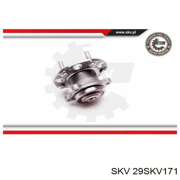 Ступица заднего колеса SKV 29SKV171
