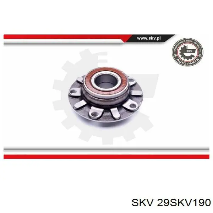 29SKV190 SKV Ступица колеса передняя