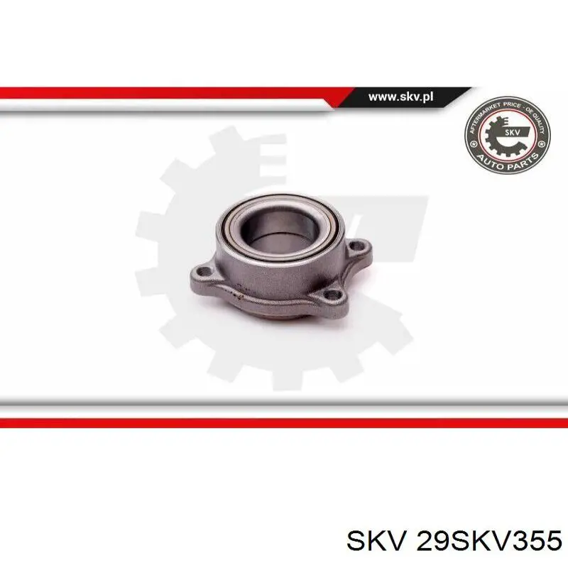 29SKV355 SKV Подшипник ступицы задней