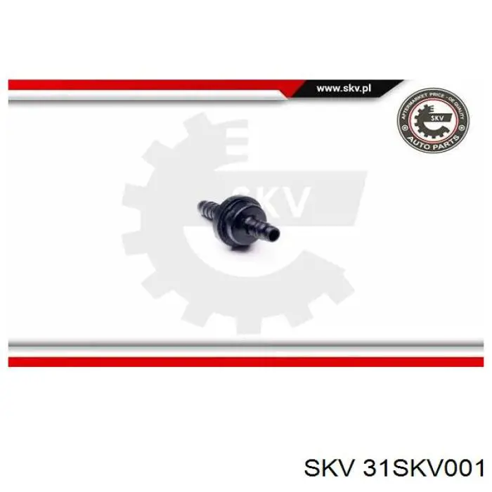 31SKV001 SKV клапан pcv вентиляции картерных газов