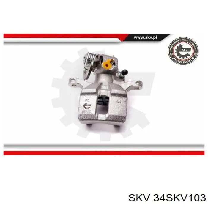 34SKV103 SKV Тормозной суппорт задний левый