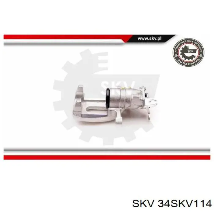 34SKV114 SKV Суппорт тормозной задний правый