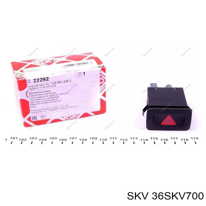 Кнопка аварийки 36SKV700 SKV
