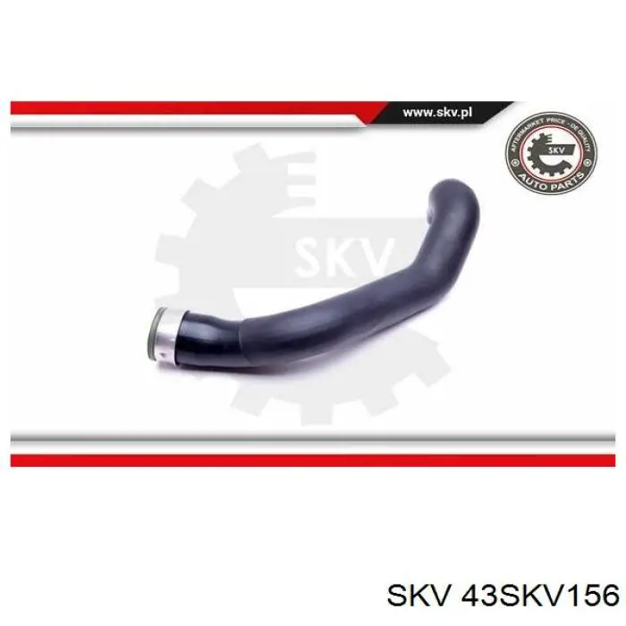 Шланг/патрубок интеркуллера SKV 43SKV156 цена, от 30.61 USD