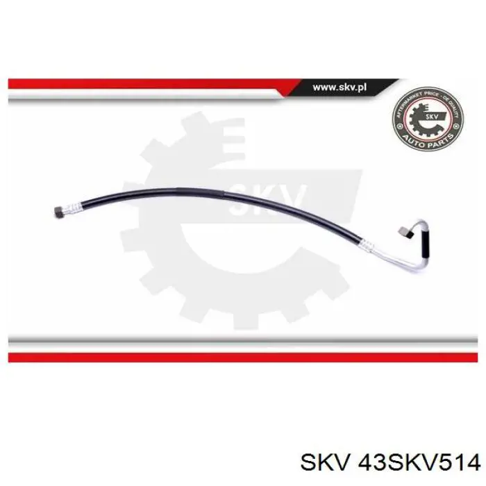 Шланг кондиционера, от компрессора к радиатору 43SKV514 SKV