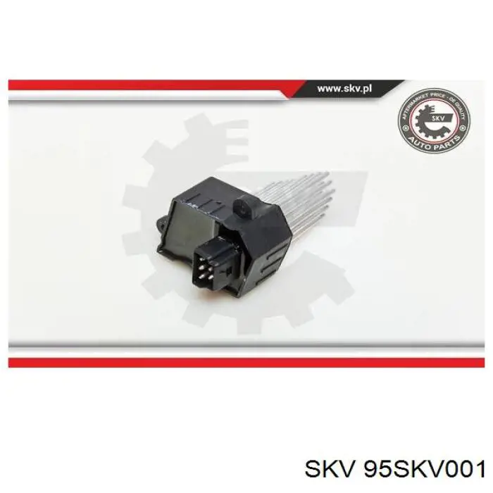 Купить 95SKV001 SKV Регулятор оборотов вентилятора печки
