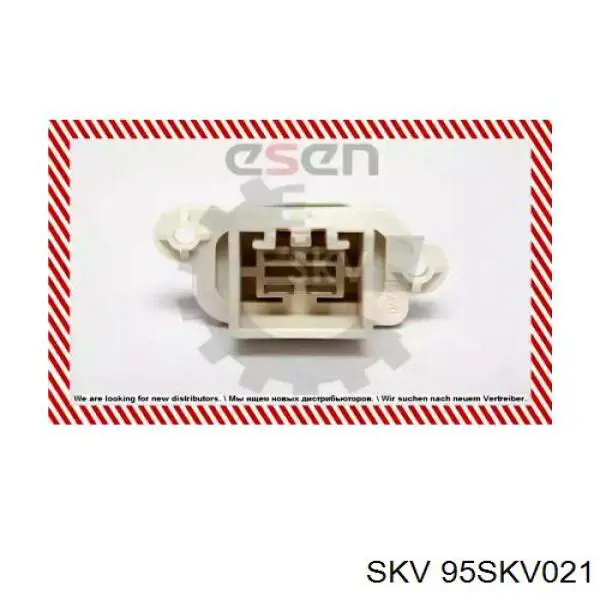 95SKV021 SKV резистор (сопротивление вентилятора печки (отопителя салона))