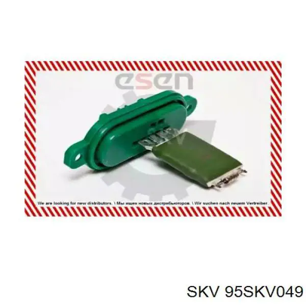 95SKV049 SKV resistor (resistência de ventilador de forno (de aquecedor de salão))