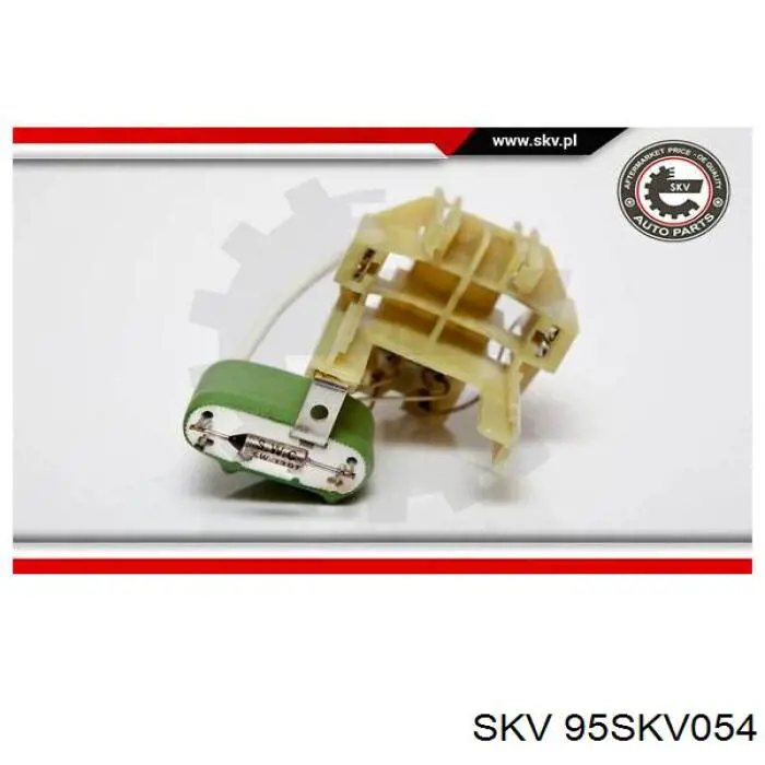 95SKV054 SKV резистор (сопротивление вентилятора печки (отопителя салона))