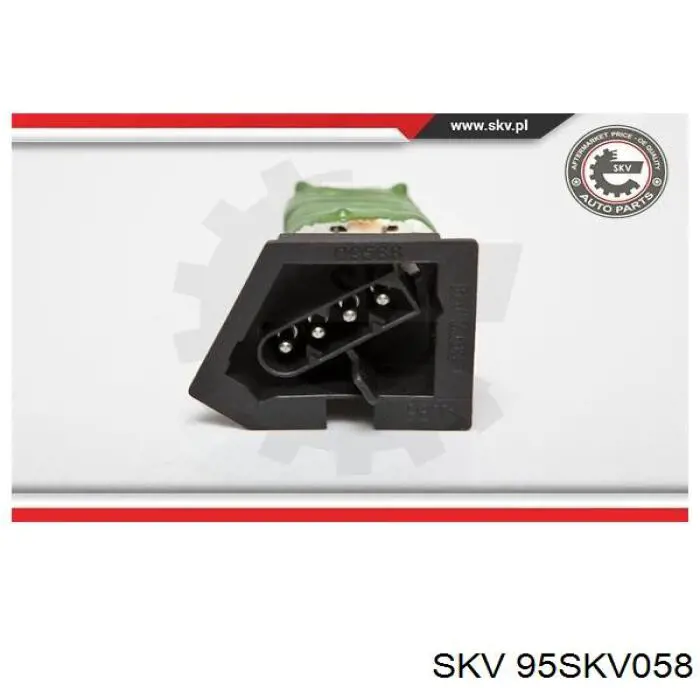 Резистор печки 95SKV058 SKV