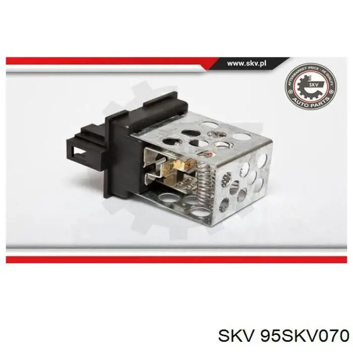 95SKV070 SKV резистор (сопротивление вентилятора печки (отопителя салона))