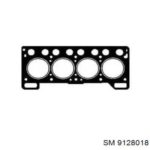 Сальник клапана (маслосъемный), впуск/выпуск 9128018 SM