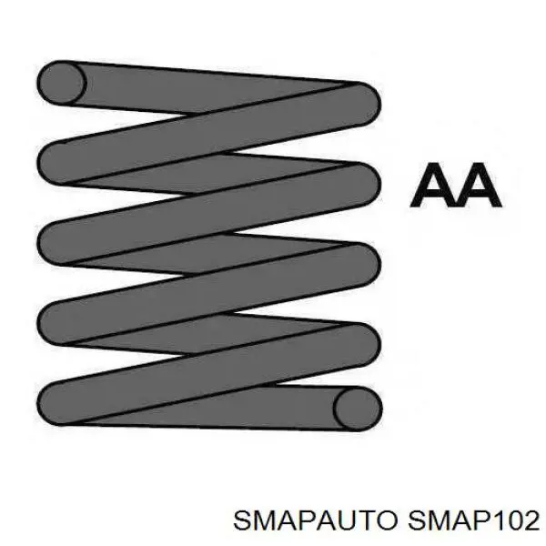 Задняя пружина SMAP102 Smapauto