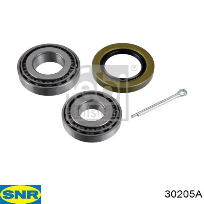 Купить 30205A SNR Подшипник передней ступицы