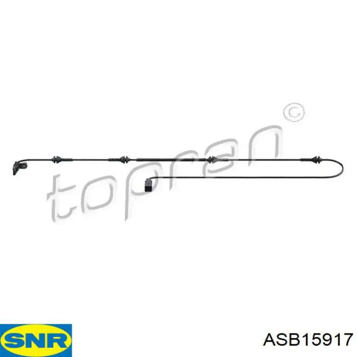 Передний датчик АБС SNR ASB15917 цена, от 27.90 USD