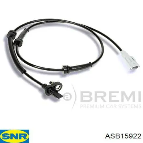 Sensor ABS trasero ASB15922 SNR