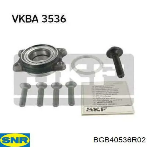 BGB40536R02 SNR Подшипник ступицы передней и задней