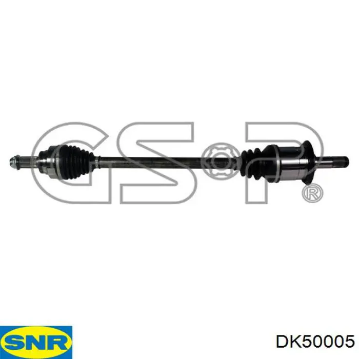 DK50005 SNR Полуось задняя левая