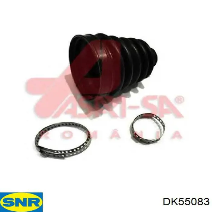 DK55083 SNR Полуось передняя, правая