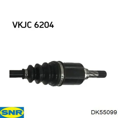 Привод передний левый SNR DK55099 цена, от 77.89 USD