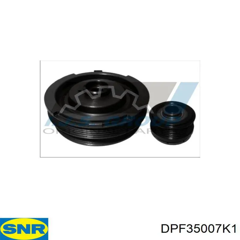 Купить DPF35007K1 SNR Шкив-демпфер коленвала