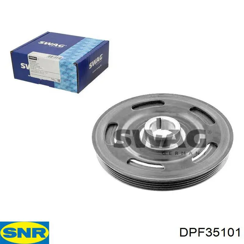 Шкив коленвала (демпфер) SNR DPF35101 цена, от 64.77 USD