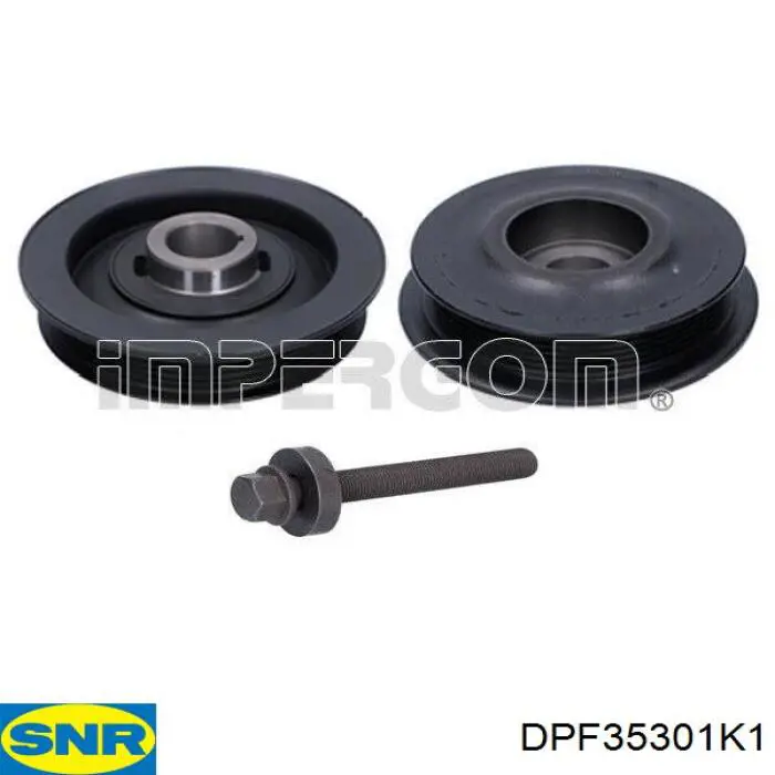 Шкив коленвала (демпфер) SNR DPF35301K1 цена, от 78.57 USD