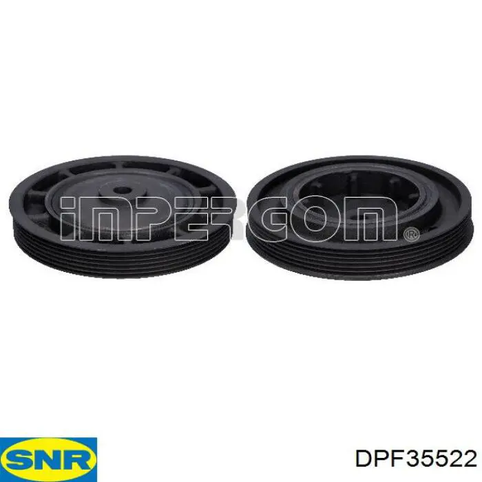 Шкив коленвала (демпфер) SNR DPF35522 цена, от 45.94 USD