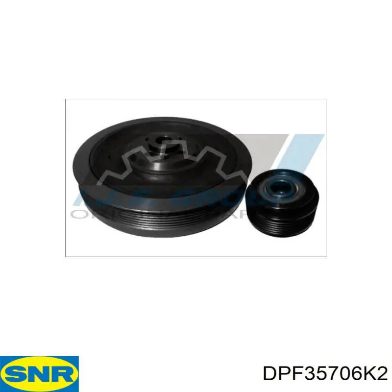 Шкив коленвала DPF35706K2 SNR