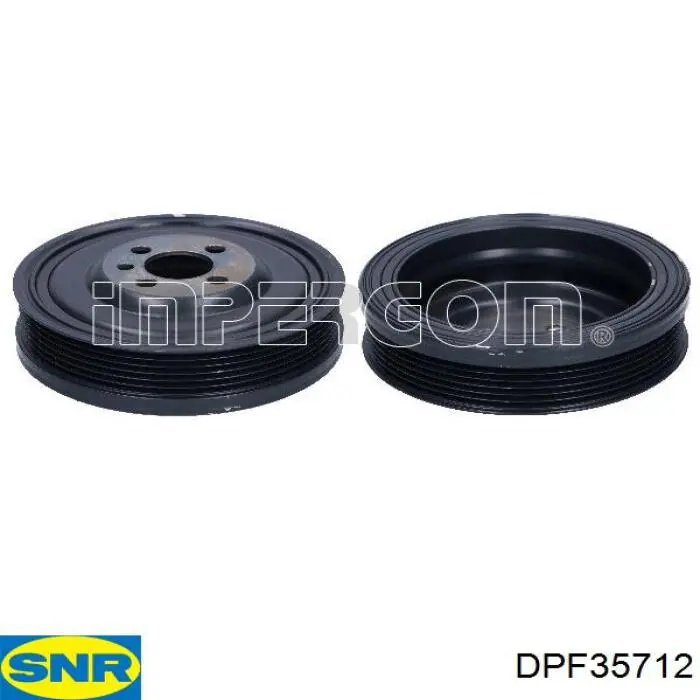 Купить DPF35712 SNR Шкив-демпфер коленвала