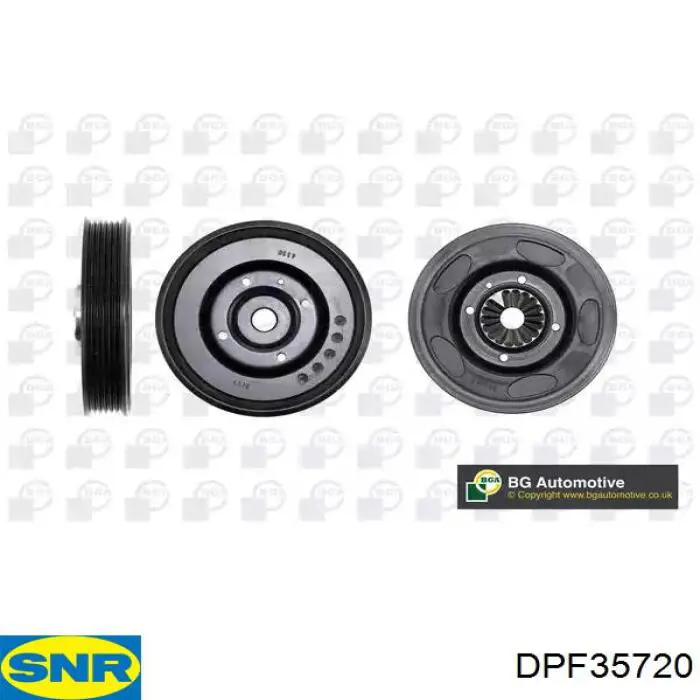 Шкив коленвала (демпфер) VAG 06E105251A цена, от 22.57 USD