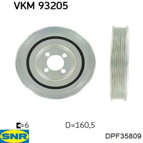 Демпфер коленвала Freccia PUL11121