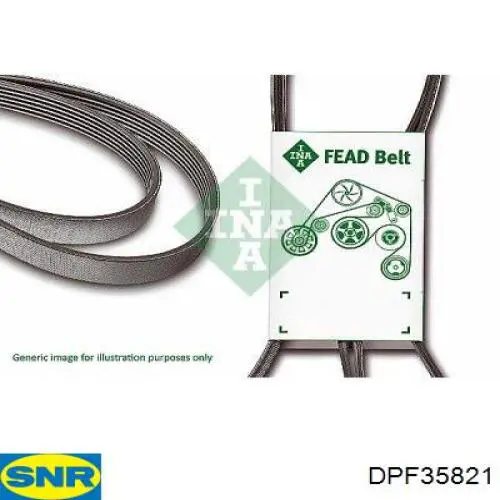 Демпфер коленвала SNR DPF35821