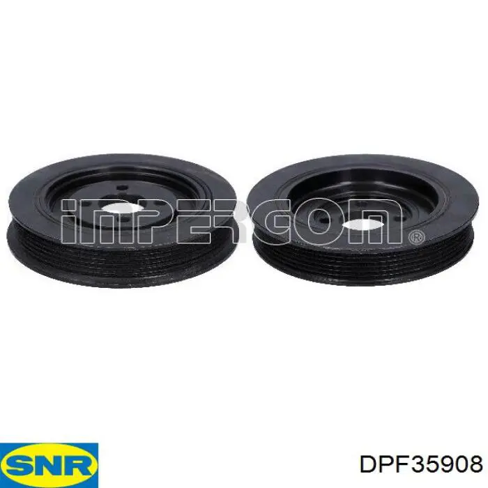 Шкив коленвала (демпфер) SNR DPF35908 цена, от 41.54 USD