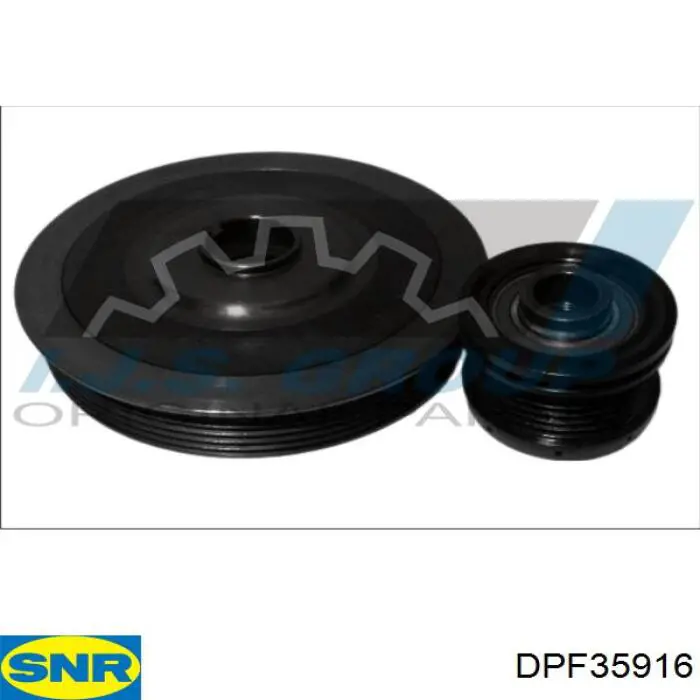 Шкив коленвала DPF35916 SNR