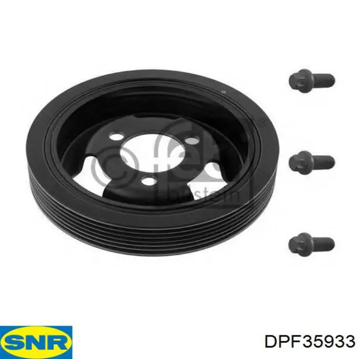 Купить DPF35933 SNR Шкив-демпфер коленвала