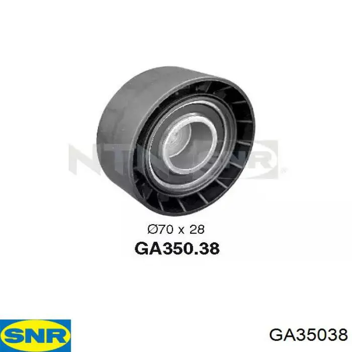 GA35038 SNR натяжной ролик