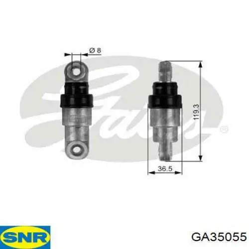 Натяжитель приводного ремня GA35055 SNR