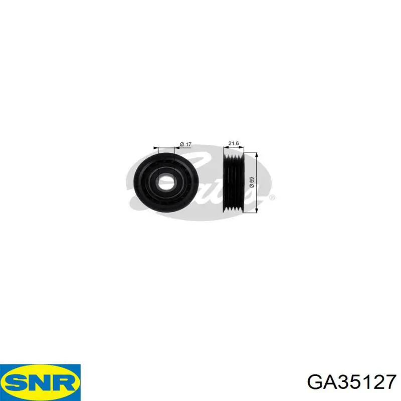 Паразитный ролик приводного ремня Mercedes A1662020319 цена, от 14.79 USD