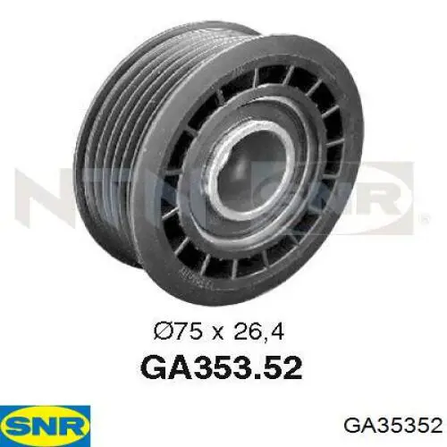 GA35352 SNR паразитный ролик