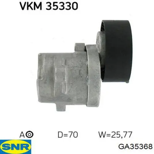 Натяжной ролик SNR GA35368 цена, от 49.56 USD