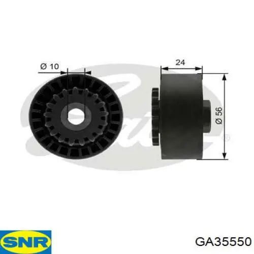 Купить GA35550 SNR Натяжной ролик