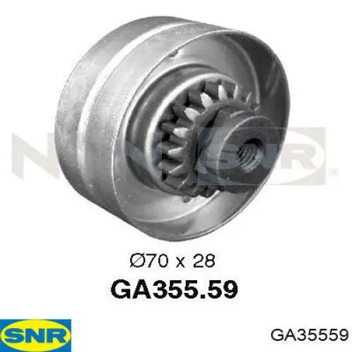 GA35559 SNR натяжной ролик