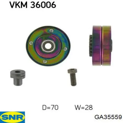 Купить GA35559 SNR Натяжной ролик