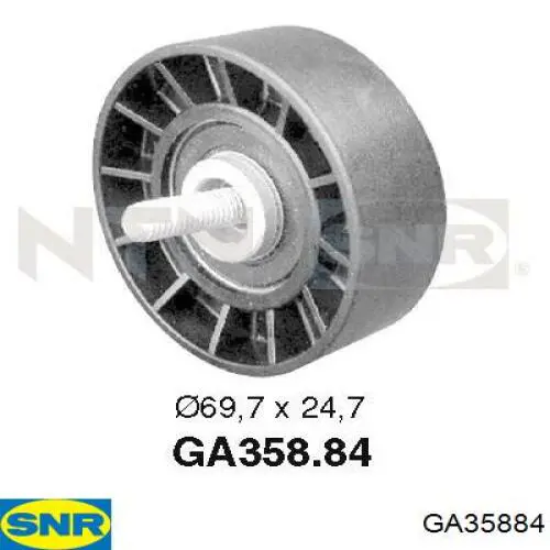 GA35884 SNR натяжной ролик
