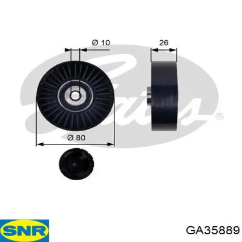 Купить GA35889 SNR Паразитный ролик