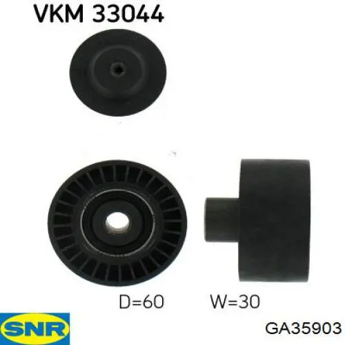Паразитный ролик приводного ремня SNR GA35903 цена, от 18.97 USD
